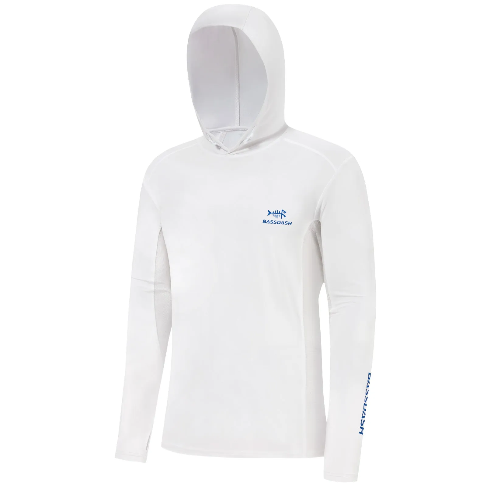 M’s UPF 50  Long Sleeve Hooded Shirts with Drawstring FS33M