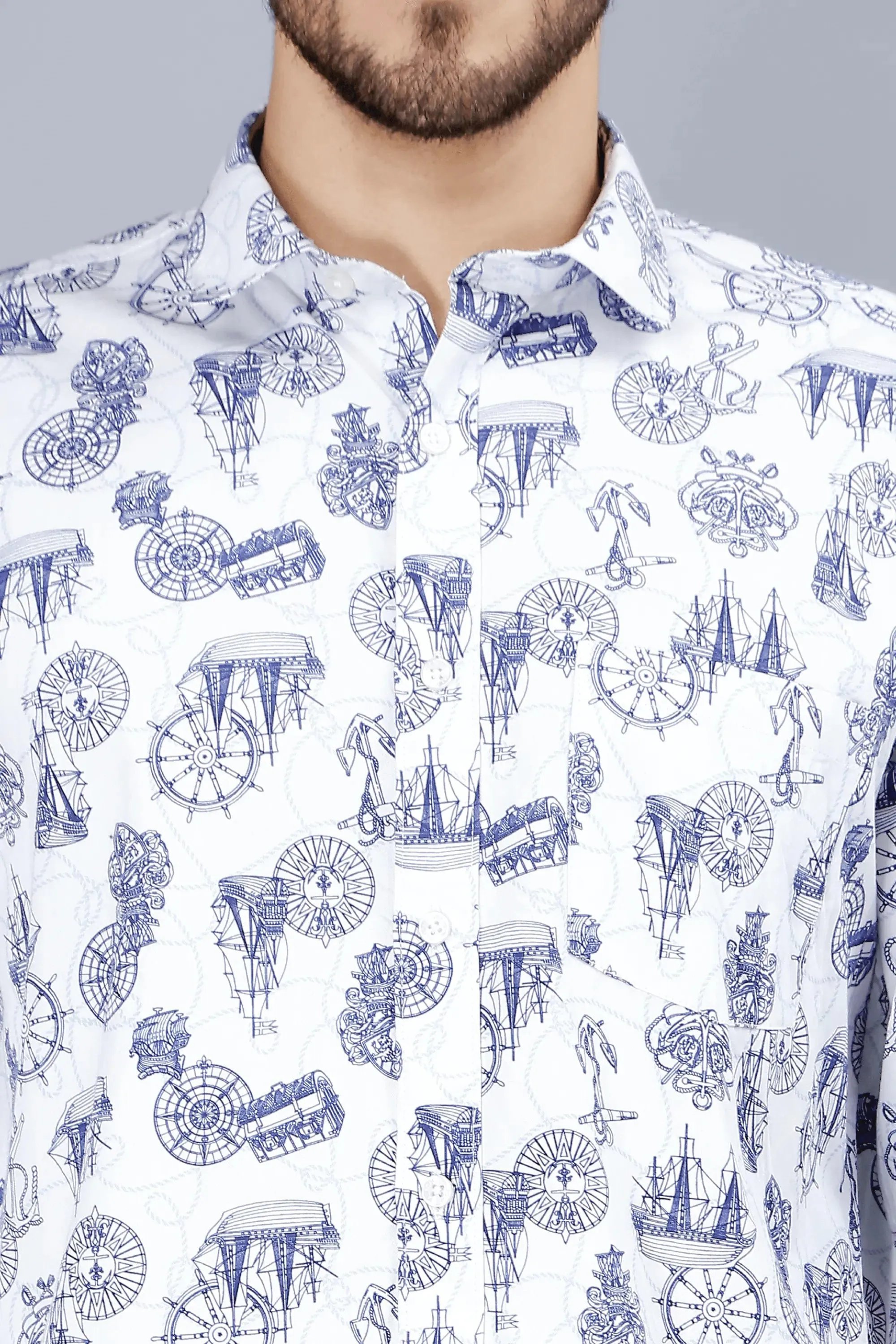 Multi Color Stylish Cotton Casual Shirt