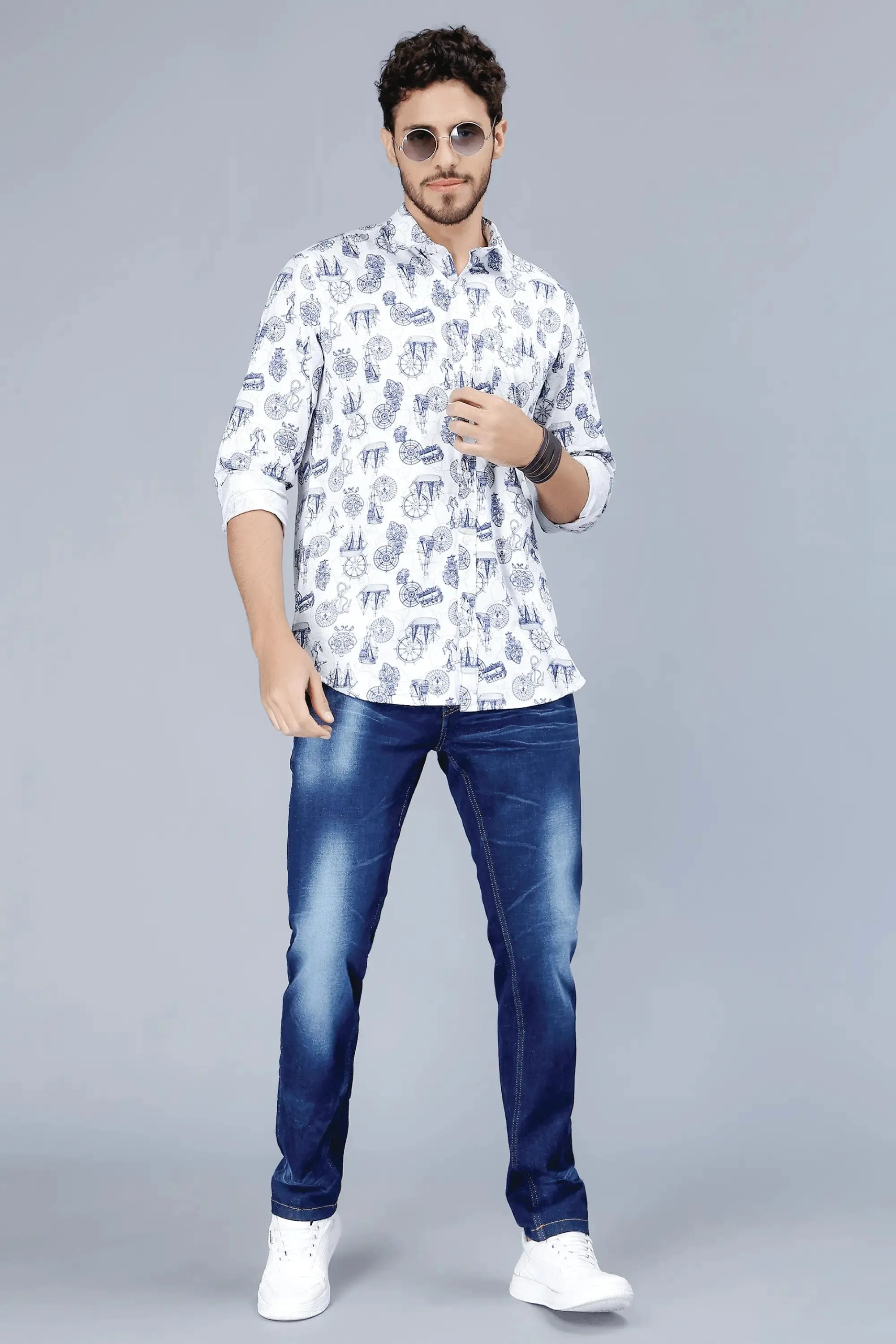 Multi Color Stylish Cotton Casual Shirt