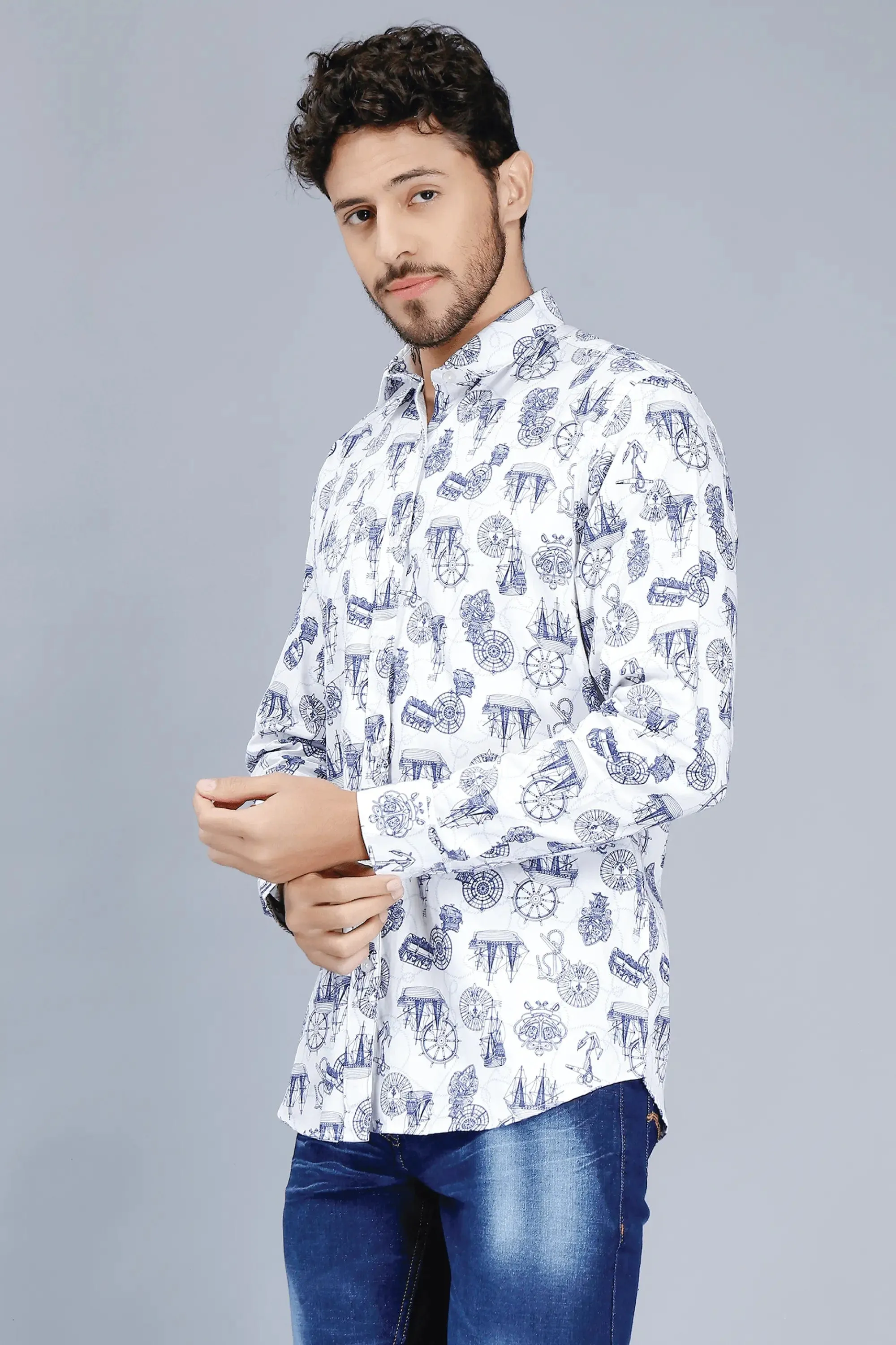 Multi Color Stylish Cotton Casual Shirt