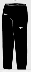 Mwdevil_SPEEDO Youth Warm Up Pants