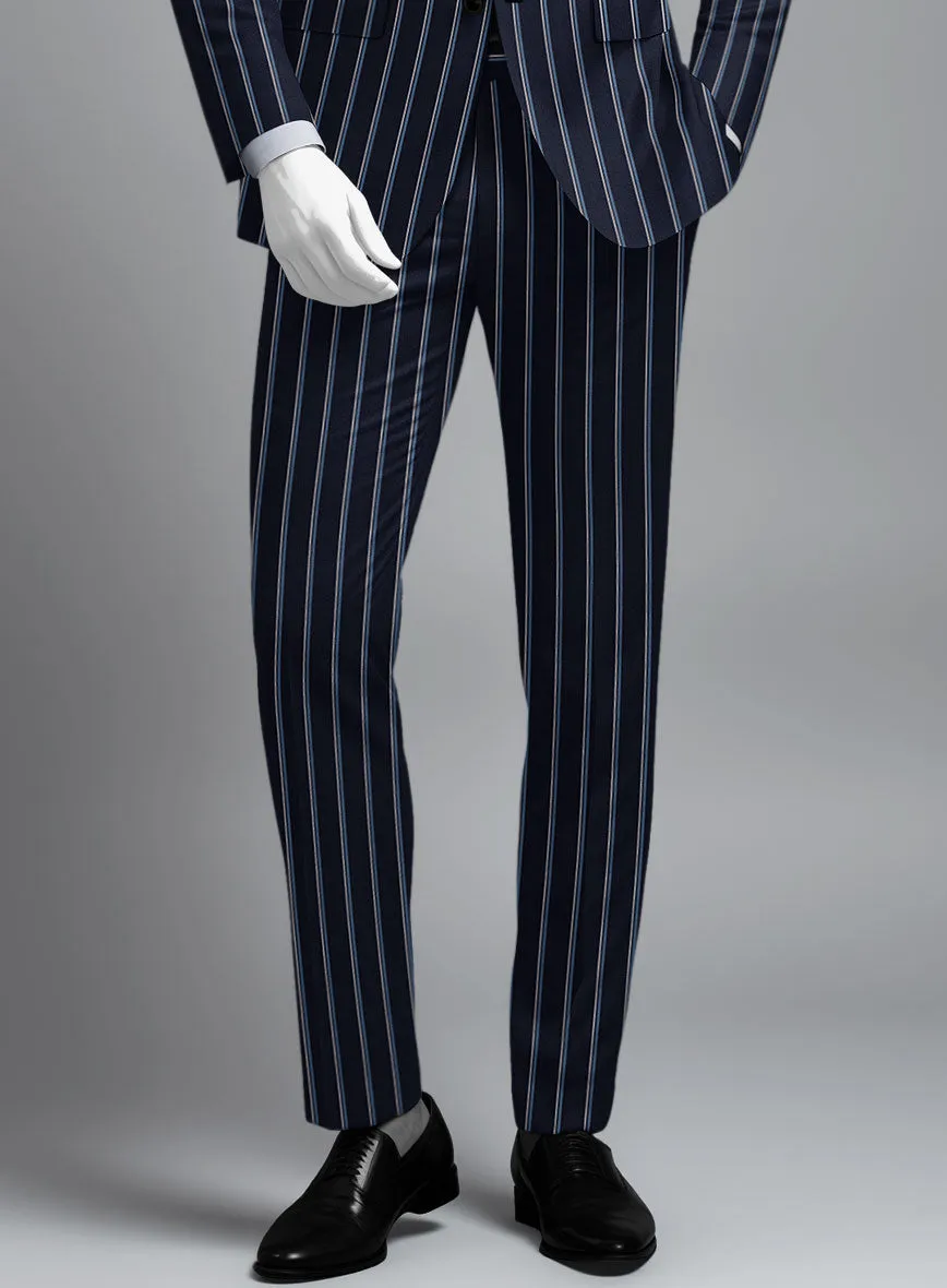 Napolean Vanda Navy Blue Wool Suit