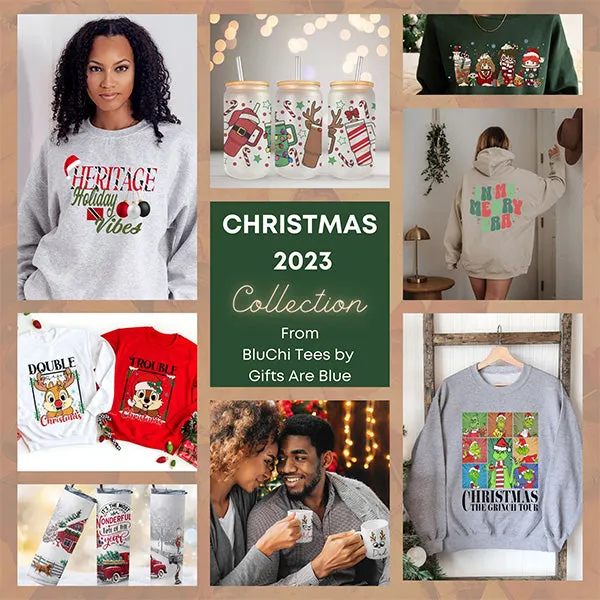 Off The Shoulder Christmas Sweatshirts