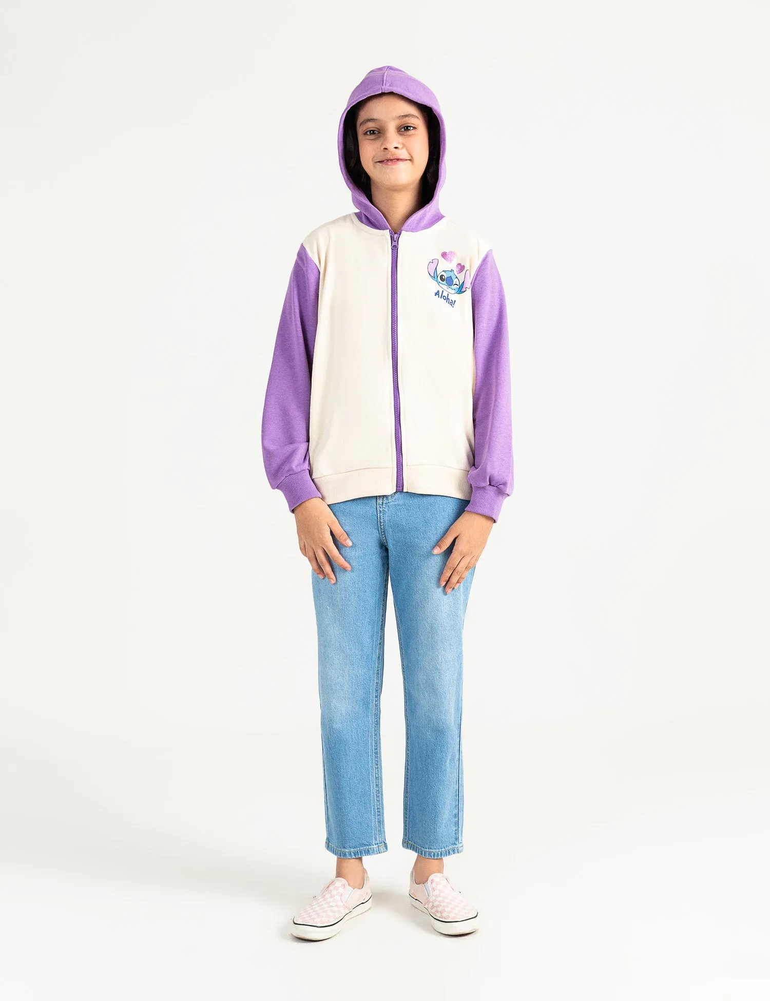 OHANA PRINTED HOODIE