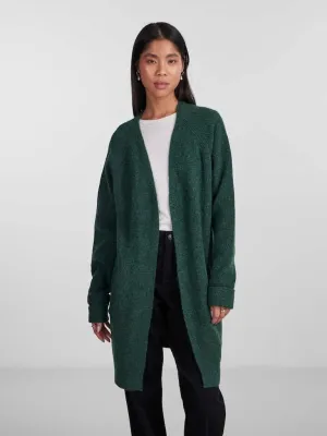 Pcellen Ls Long Knit Cardigan Noos