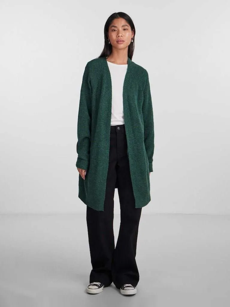 Pcellen Ls Long Knit Cardigan Noos