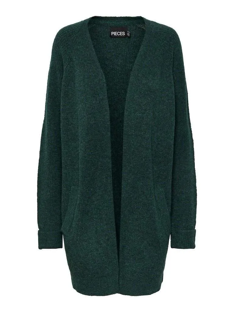 Pcellen Ls Long Knit Cardigan Noos