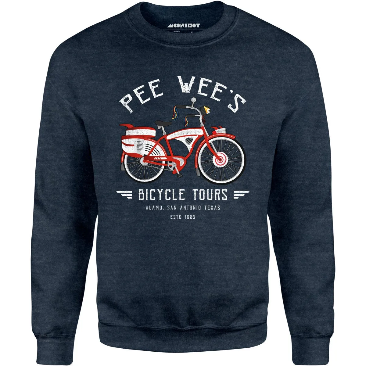 Pee Wee's Bicycle Tours - Unisex Sweatshirt