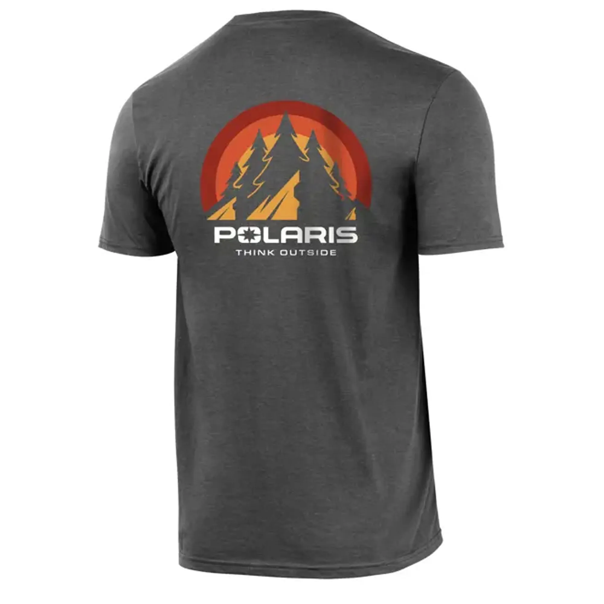 Polaris Men's Graphic Tee T-Shirt Dark Gray