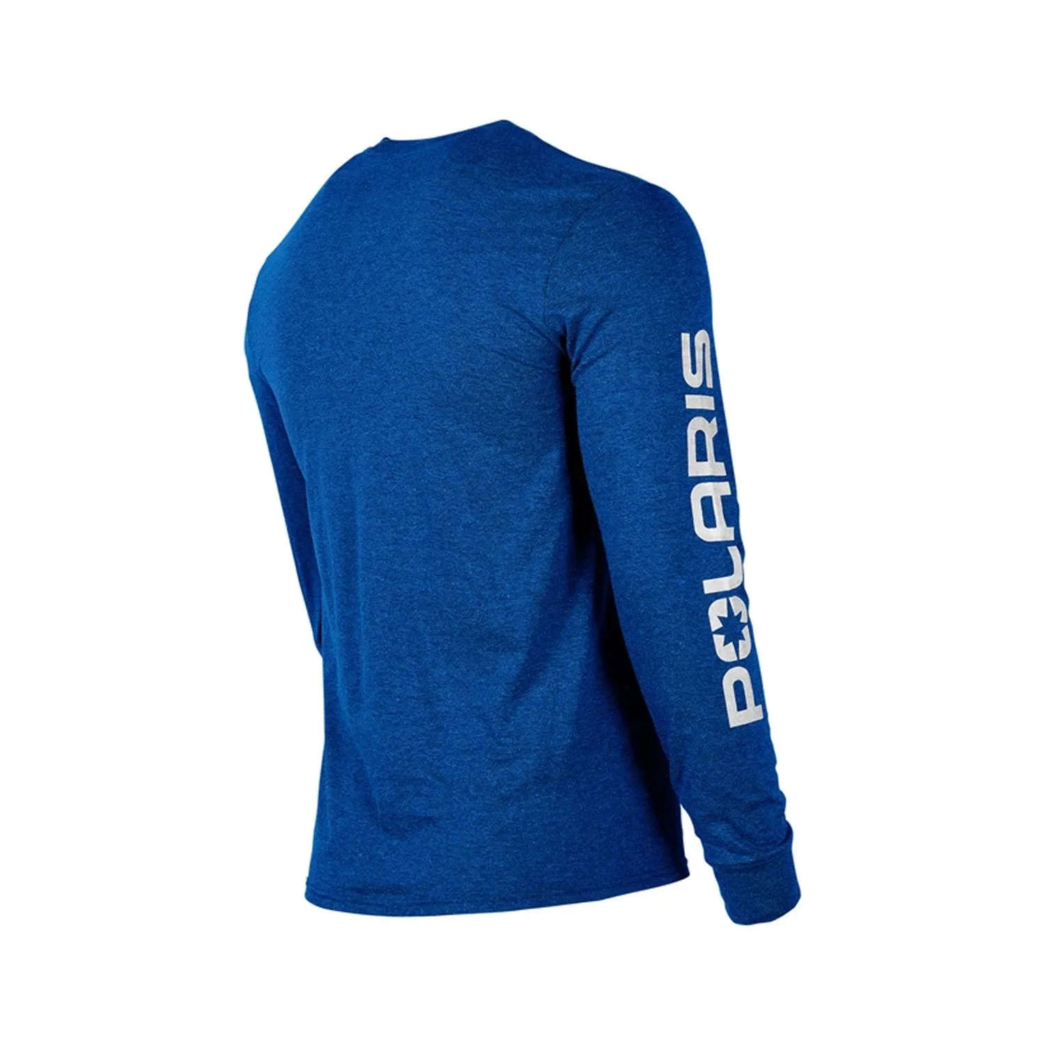 Polaris Men's Icon Edge Long Sleeve Tee T-Shirt Blue