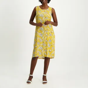 Printed Sleeveless Dress