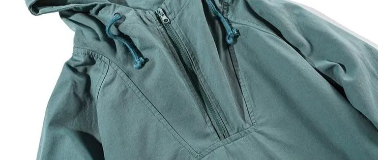 Pullover Half-Zip Hoodie