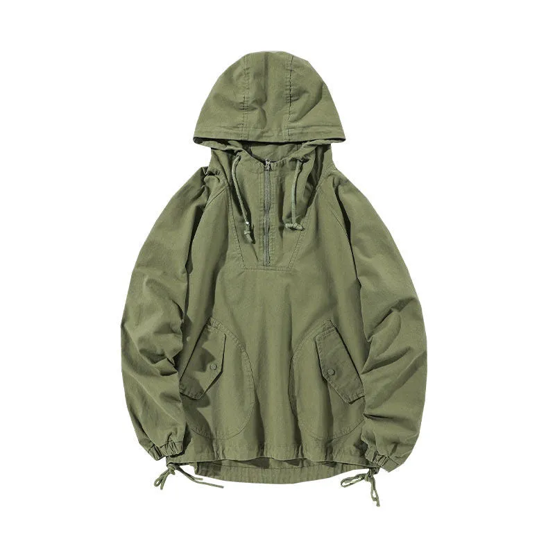 Pullover Half-Zip Hoodie