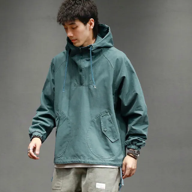 Pullover Half-Zip Hoodie