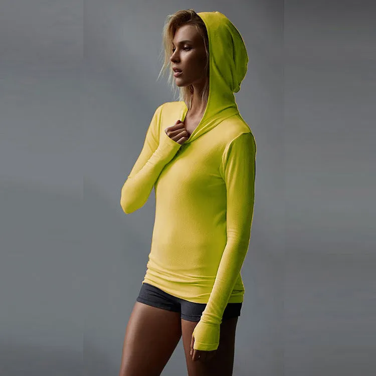 Pure Color Long Sleeves Hoodies