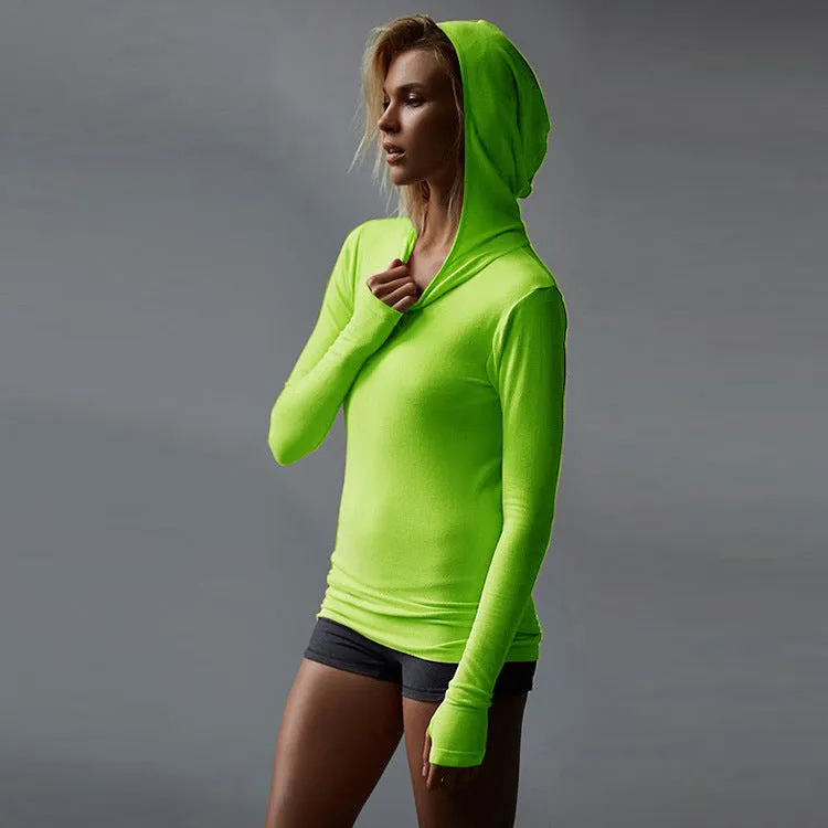 Pure Color Long Sleeves Hoodies