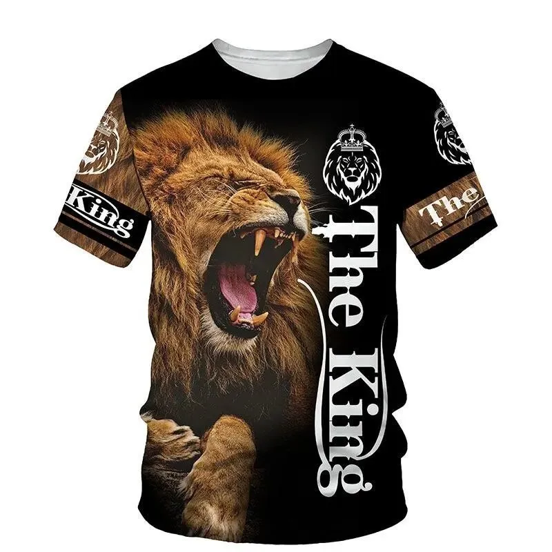 "Crown & Roar" The KING designer Shirt
