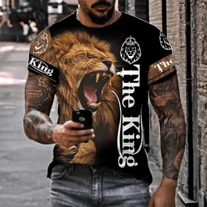 "Crown & Roar" The KING designer Shirt