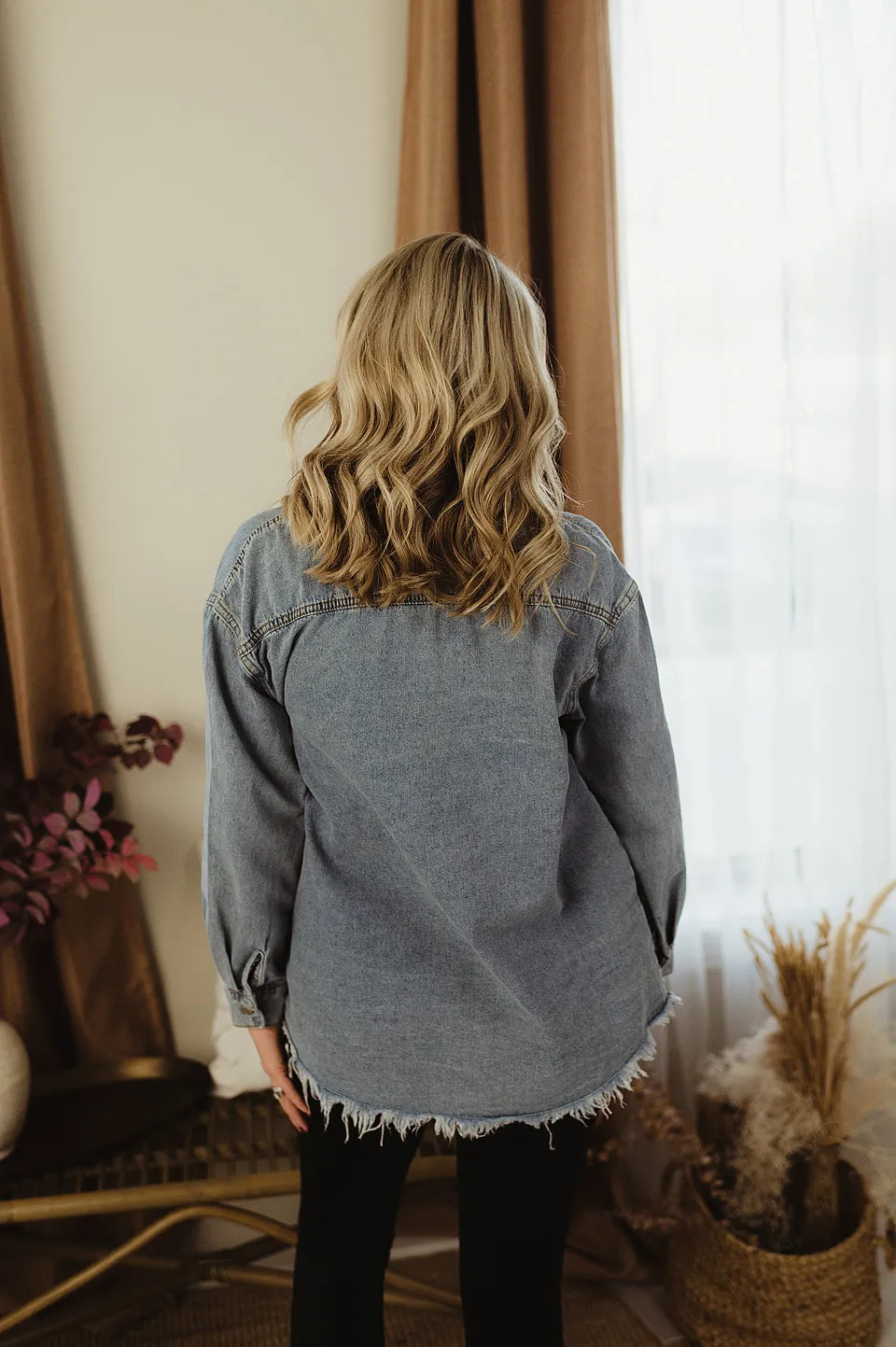 Raw Hem Denim