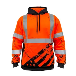 SafetyShirtz SS360 C3 American Grit Hi-Vis Hoodie