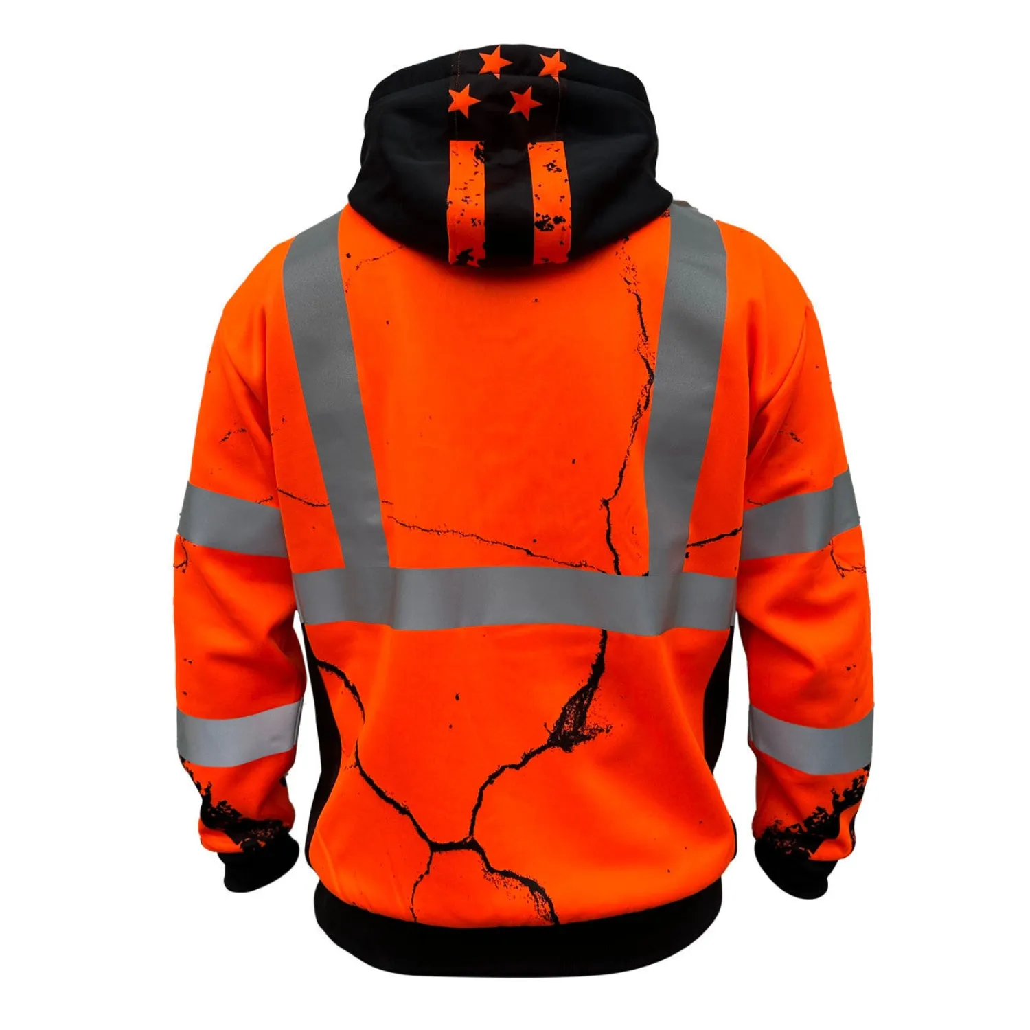 SafetyShirtz SS360 C3 American Grit Hi-Vis Hoodie