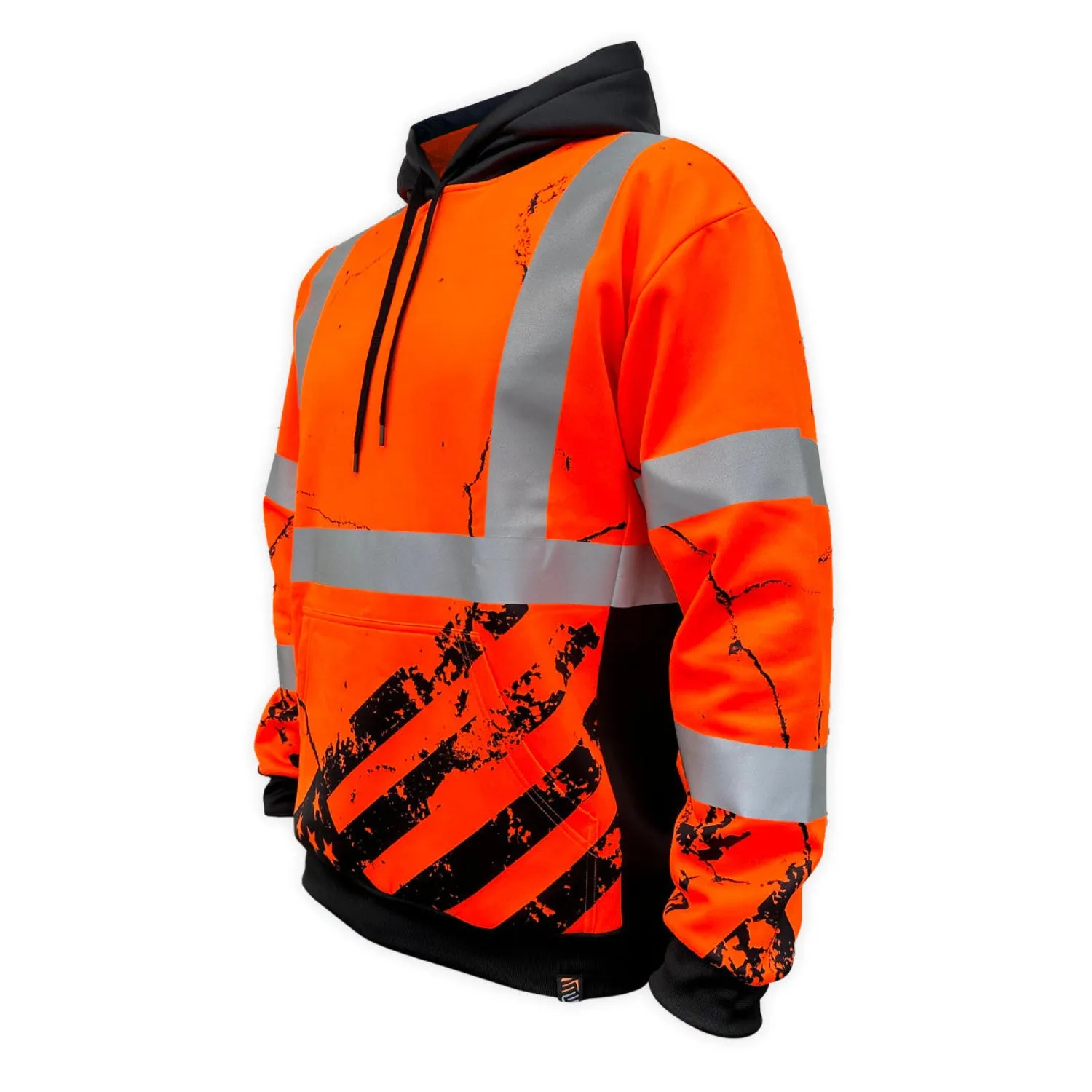 SafetyShirtz SS360 C3 American Grit Hi-Vis Hoodie