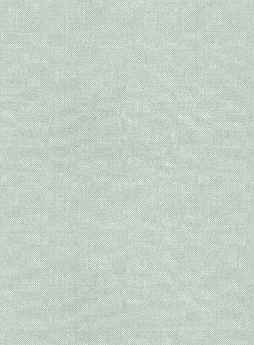 Scabal Pale Green Wool Suit