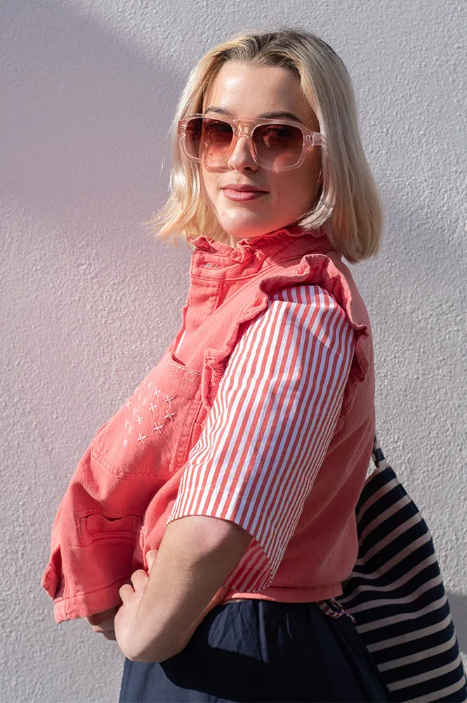 Seventy   Mochi Dear Pablo Mineral Red Waistcoat
