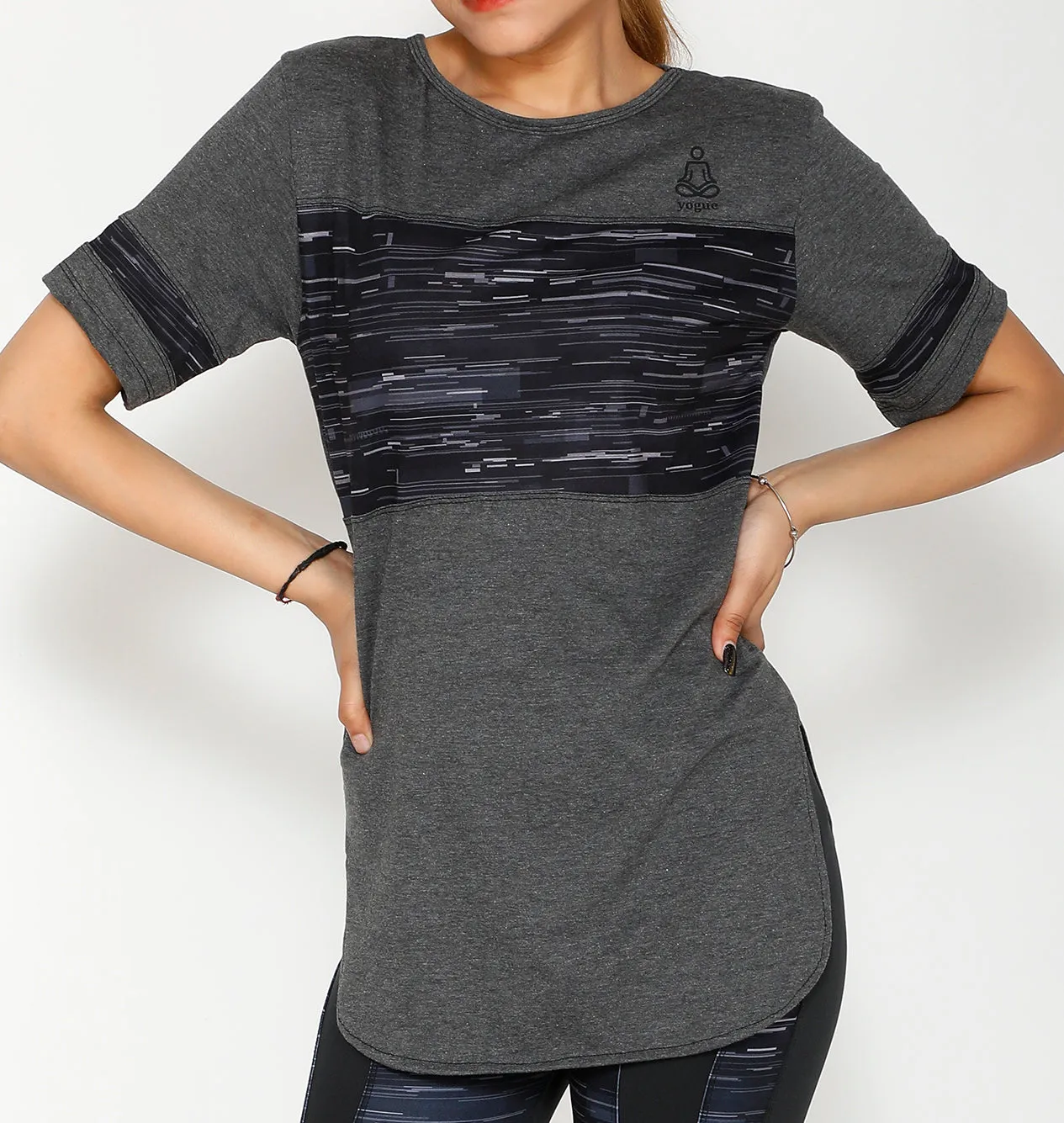 Shades of Grey Long T-Shirt