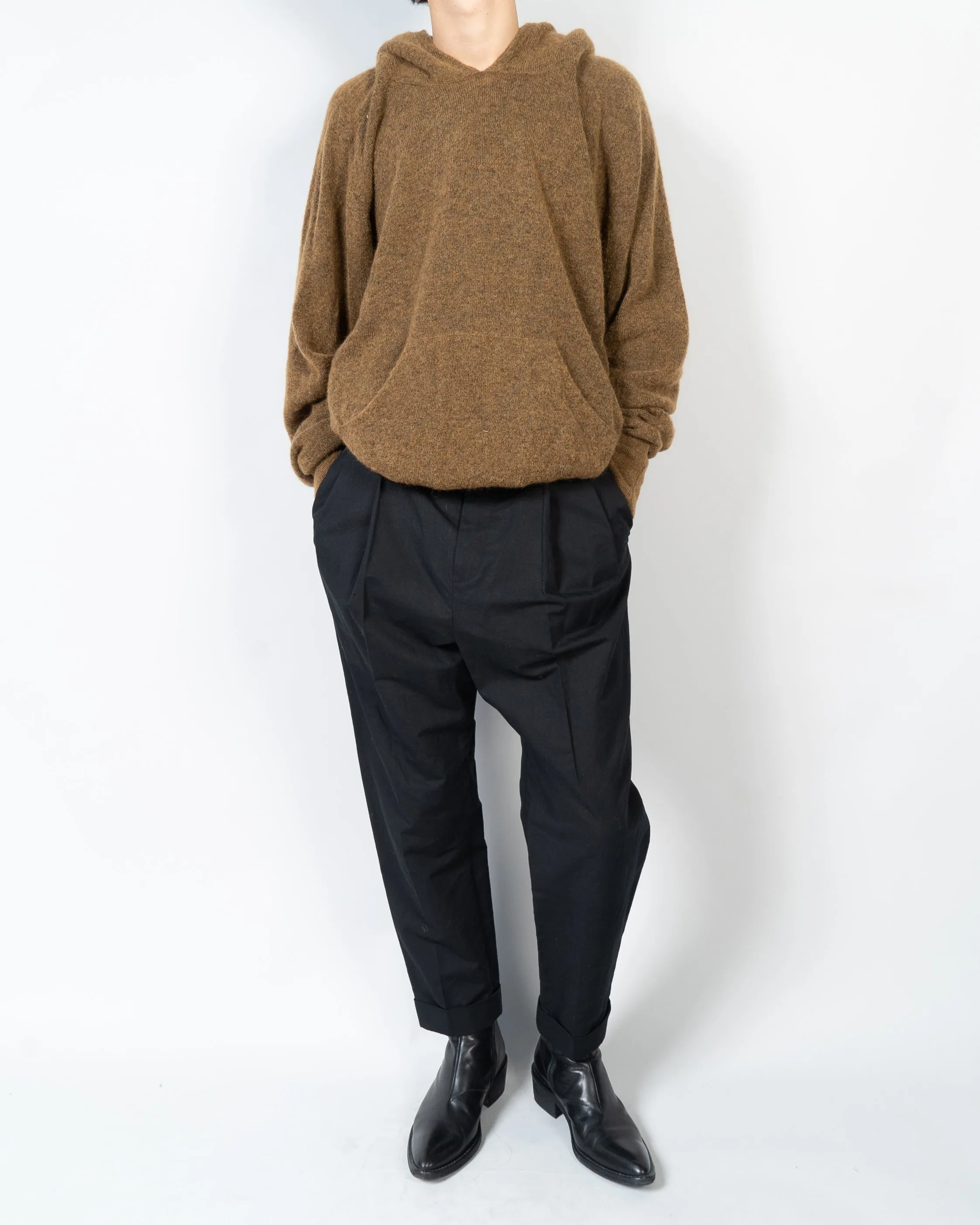 SS19 High Waisted Pleated Trousers Sample