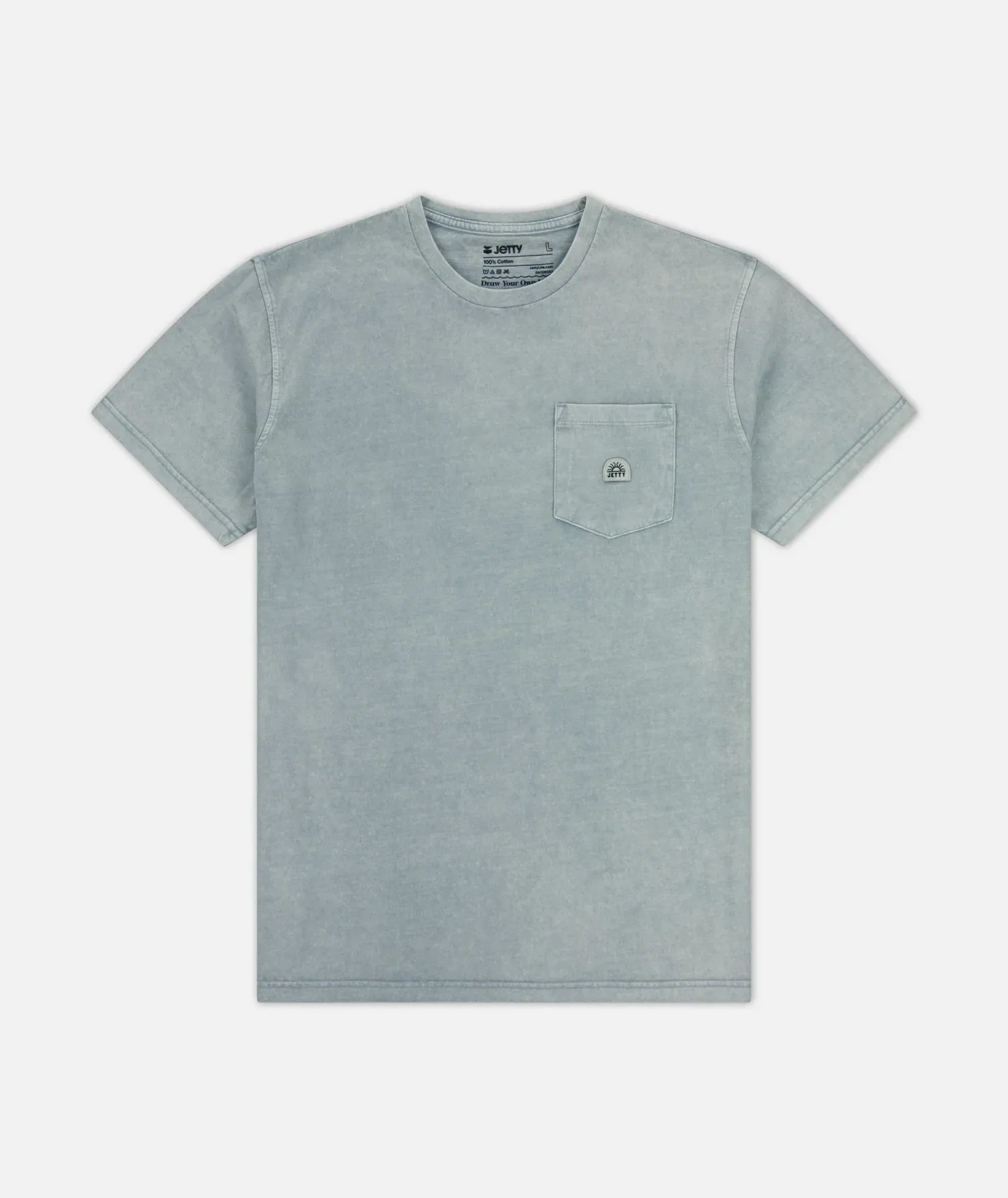 Tanker Heavyweight Tee - Light Blue