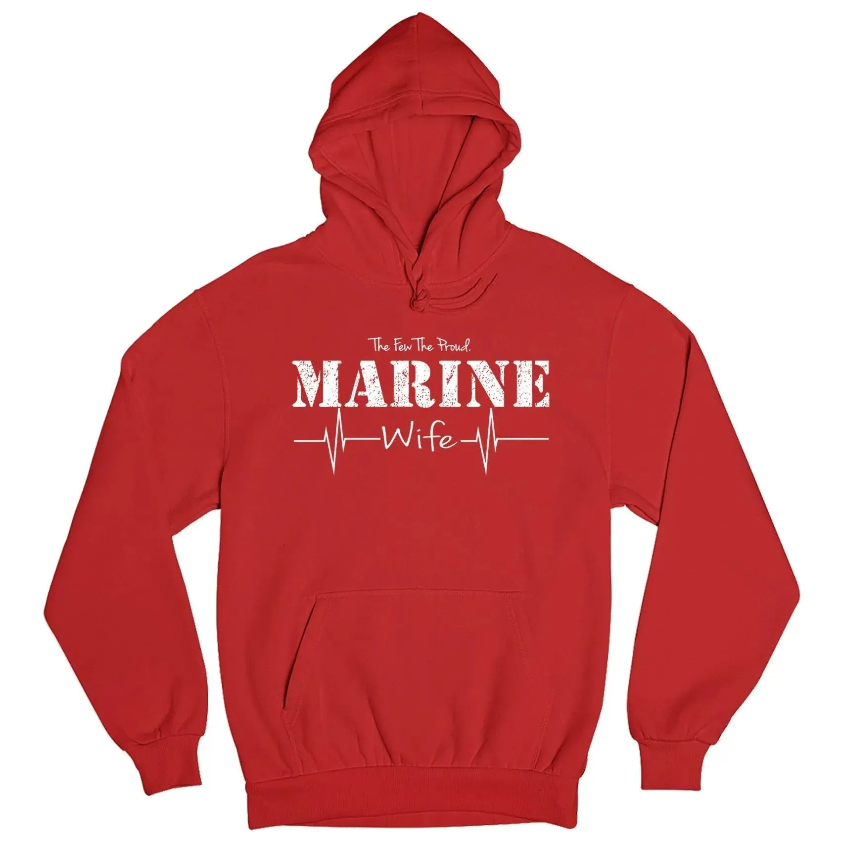 The Few The Proud Marine Wife Hoodie