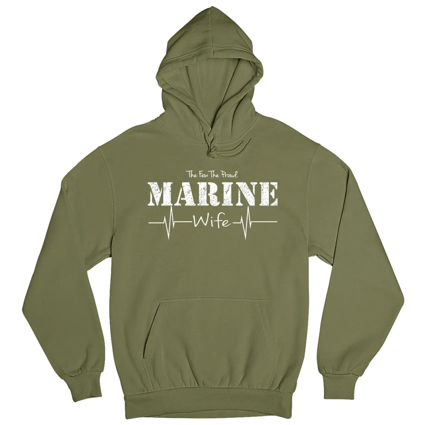 The Few The Proud Marine Wife Hoodie