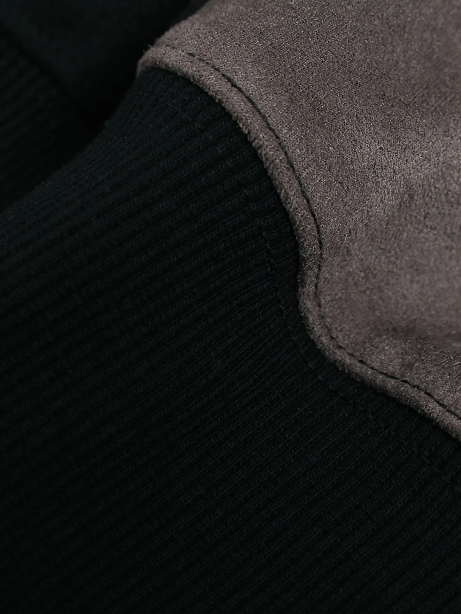 Thesupermade Flame Cross Patchwork Spliced Hoodie