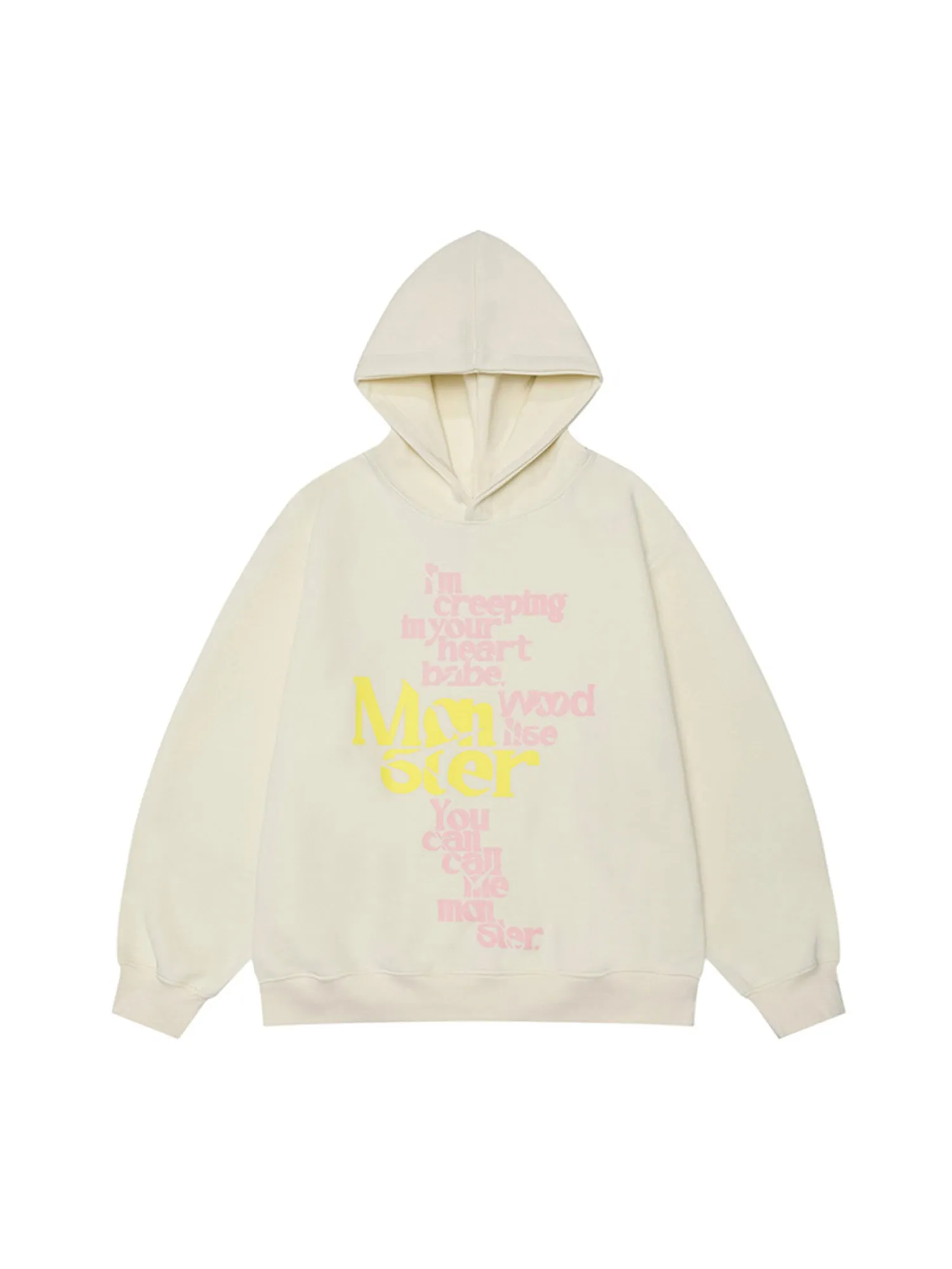 Thesupermade Letter Print Hoodie
