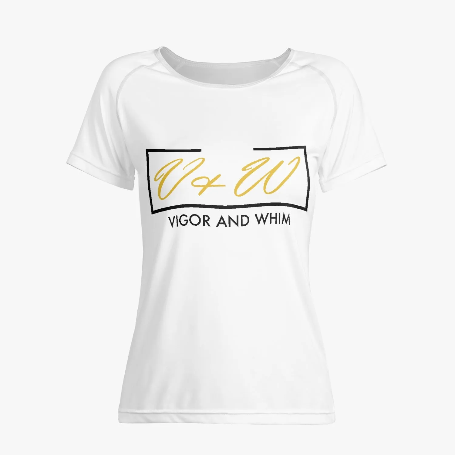 Vigor and Whim Ladies T - White