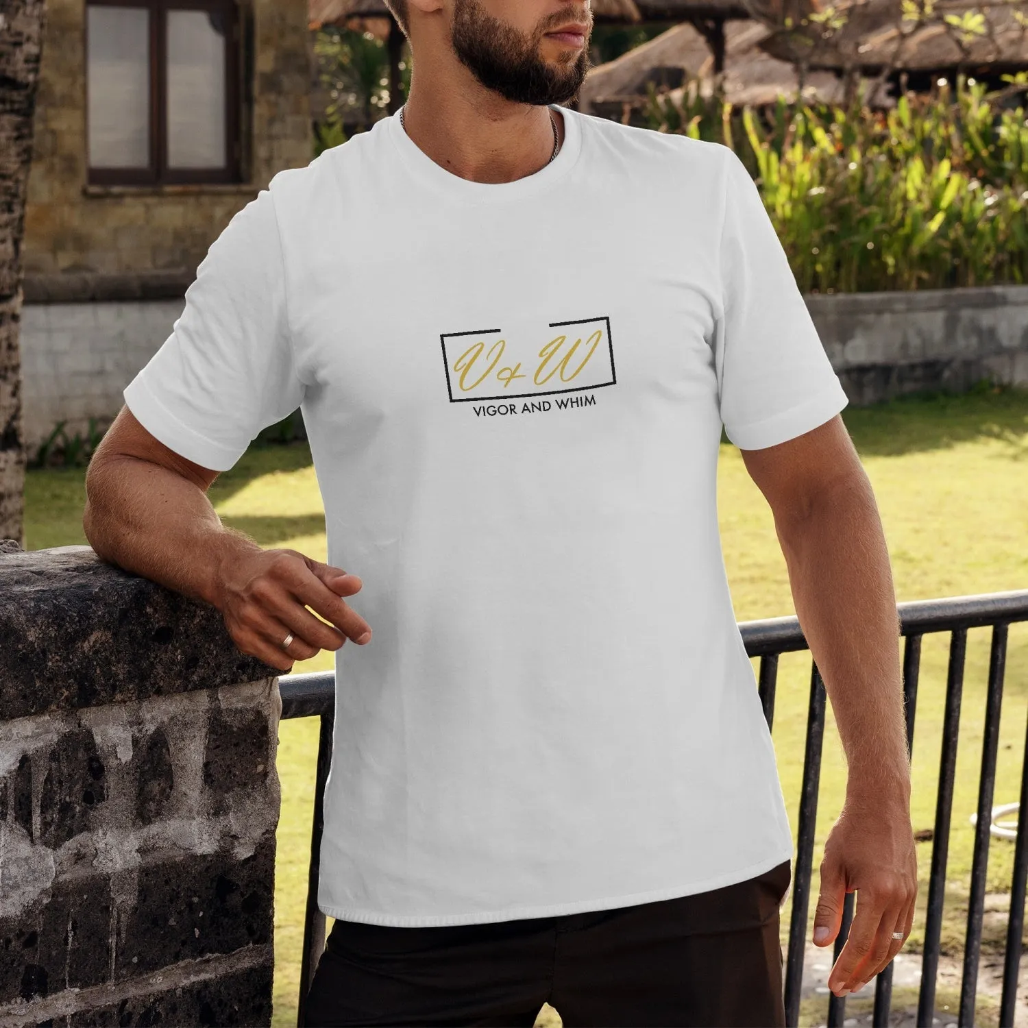 Vigor And Whim, Mens T - White