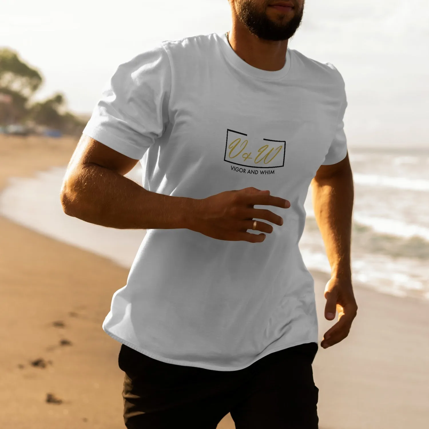 Vigor And Whim, Mens T - White