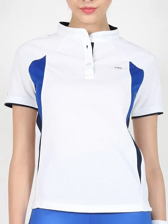 White Buttoned T-shirt