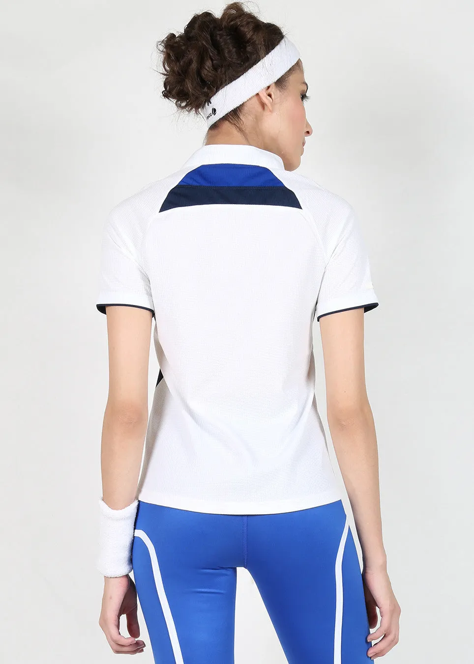 White Buttoned T-shirt
