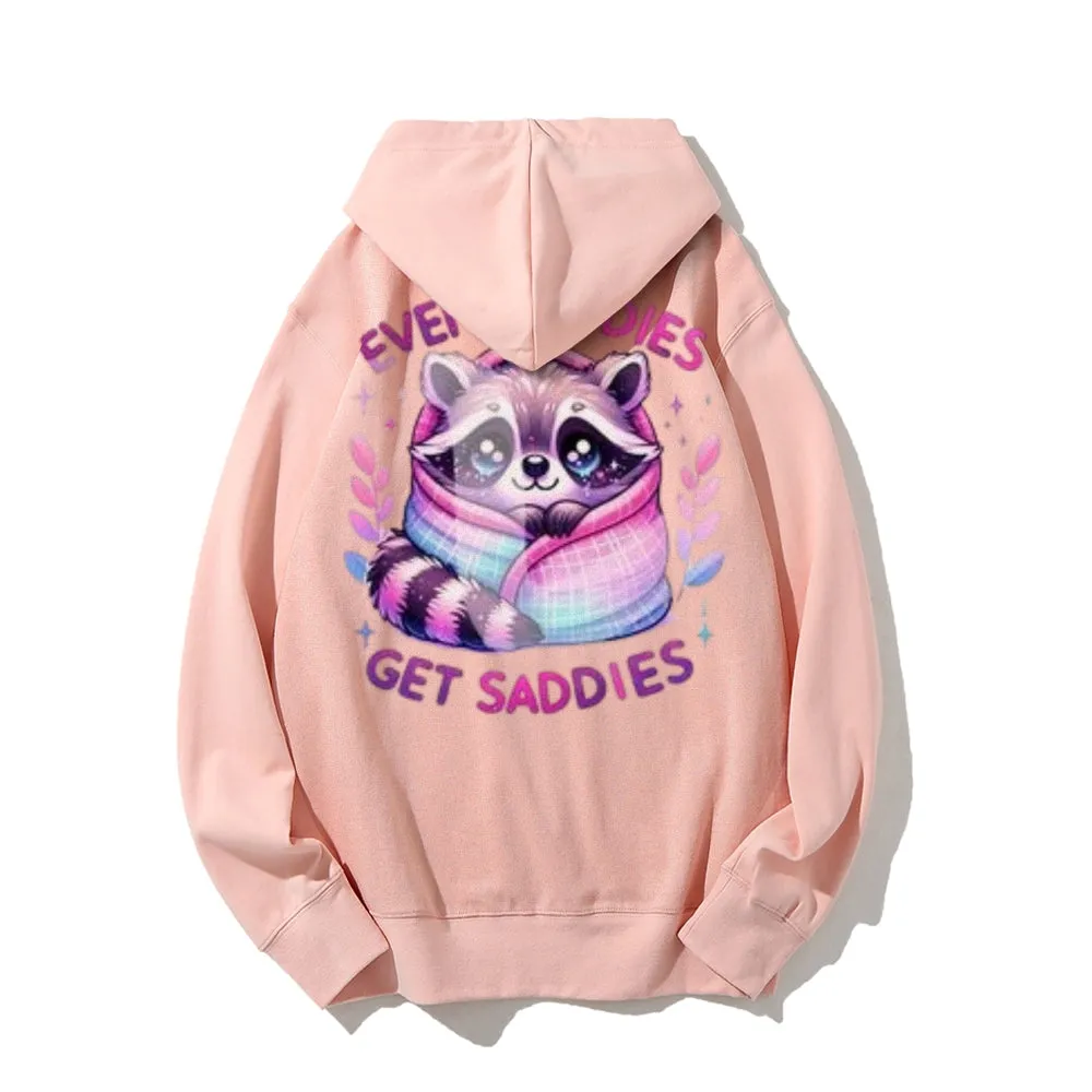 Women Cute Saddie Baddie Cat Graphic Hoodies