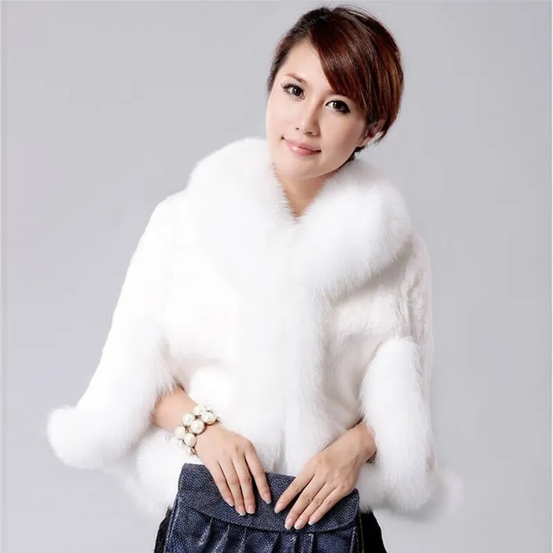 Women's short elegant coat
